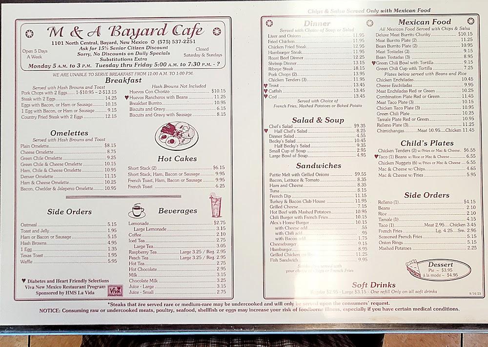 M & A Bayard Cafe Queso